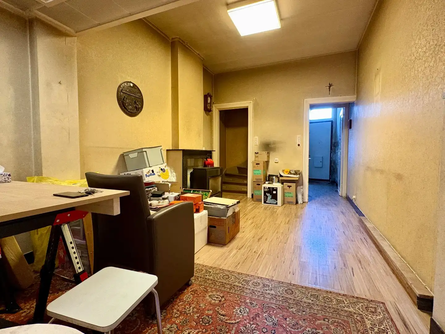 Te renoveren woning met diepe tuin te koop in Harelbeke foto 4