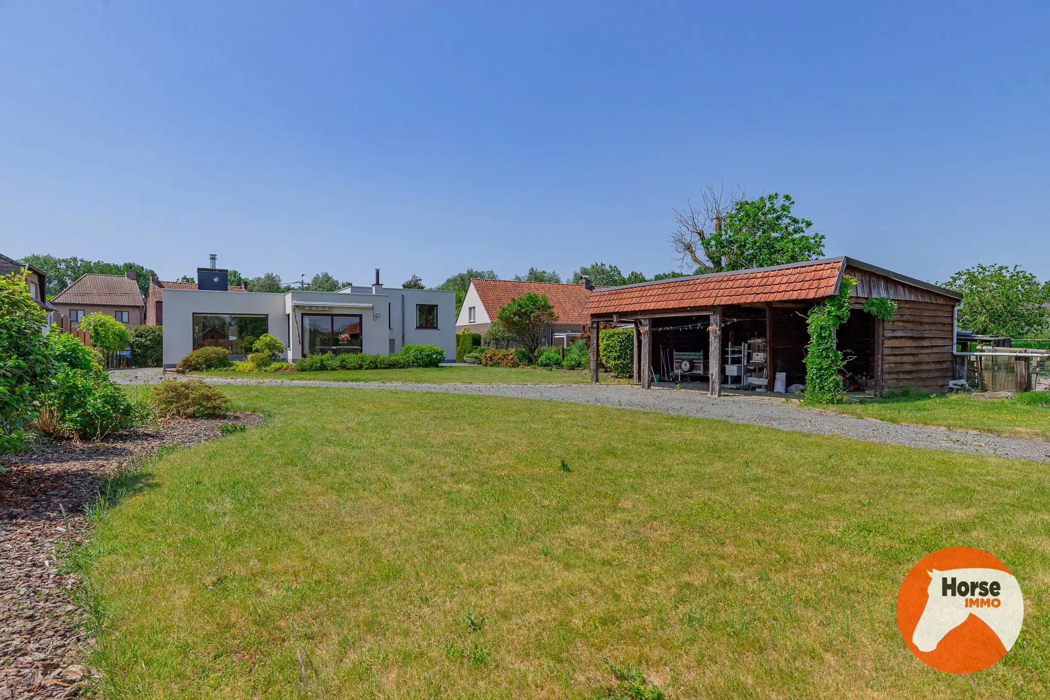 HILLEGEM -Architectenwoning met 3 slp/garage en weide op 48a foto 28