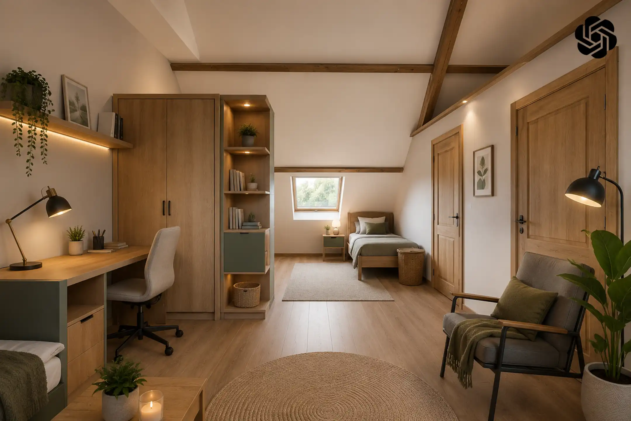 Heel ruime, energiezuinige woning met tuin in rustige buurt! foto 27