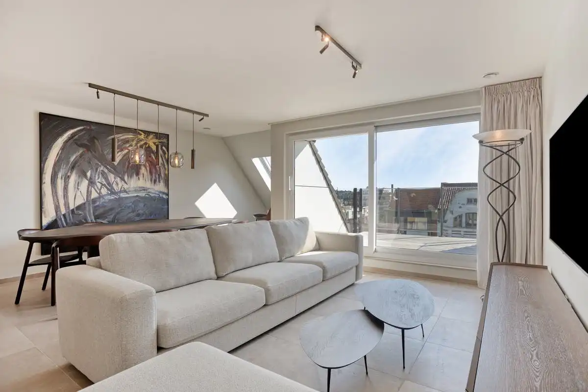 Penthouse met ruime terrassen in het centrum van Koksijde foto 4