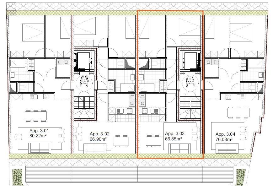 Energiezuinig nieuwbouwappartement met twee slaapkamers in Lokeren foto 3