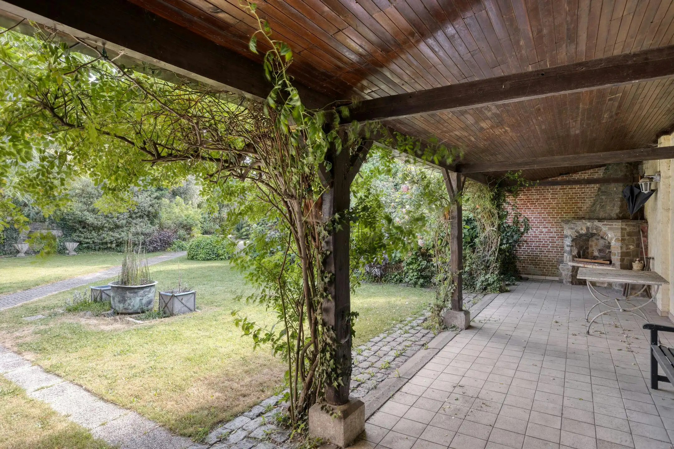 Deels te renoveren villa of tweewoonst met parktuin in Boom foto 38