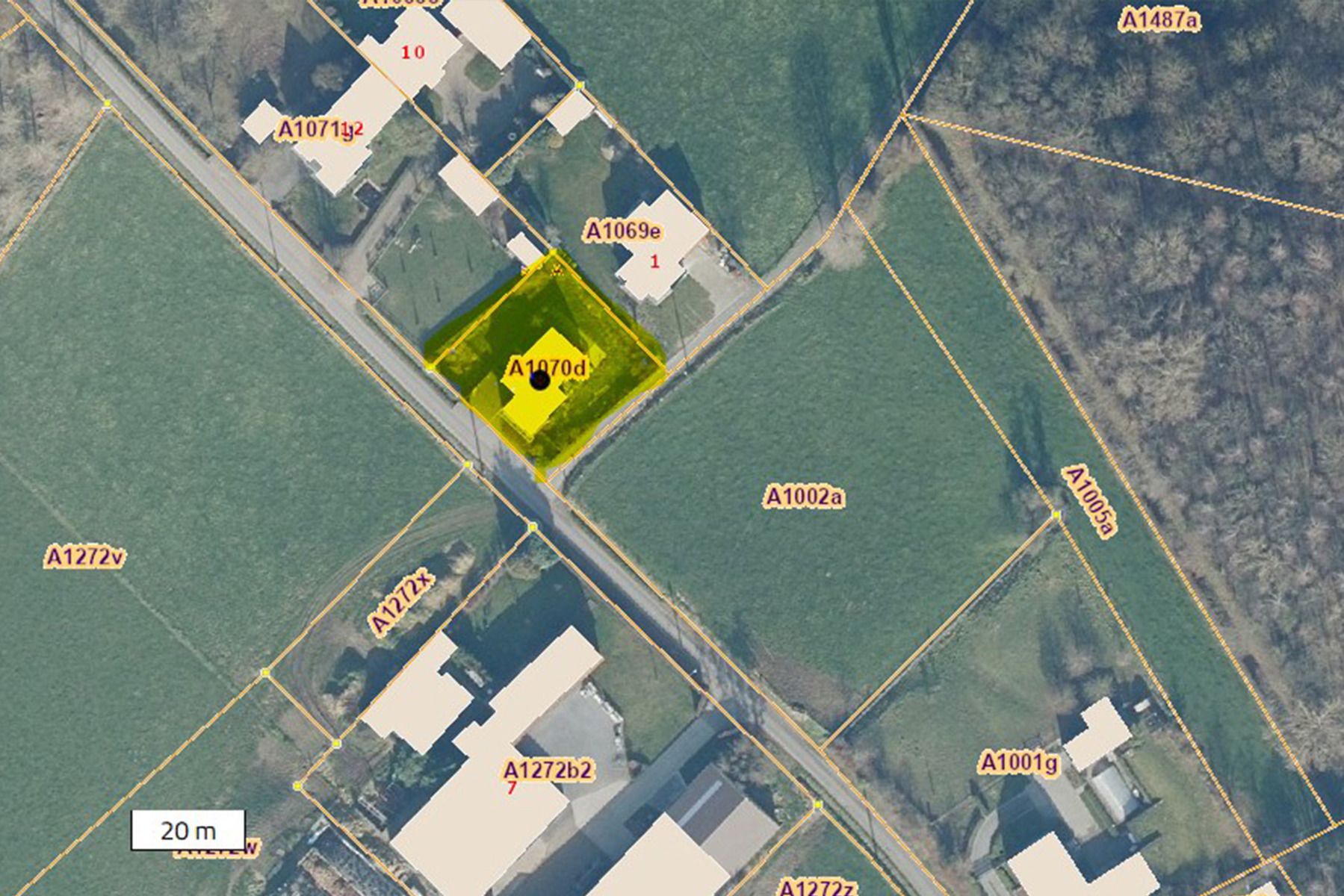 Uniek perceel grond mét vergunning aan het Tiegembos -900 m² foto 2