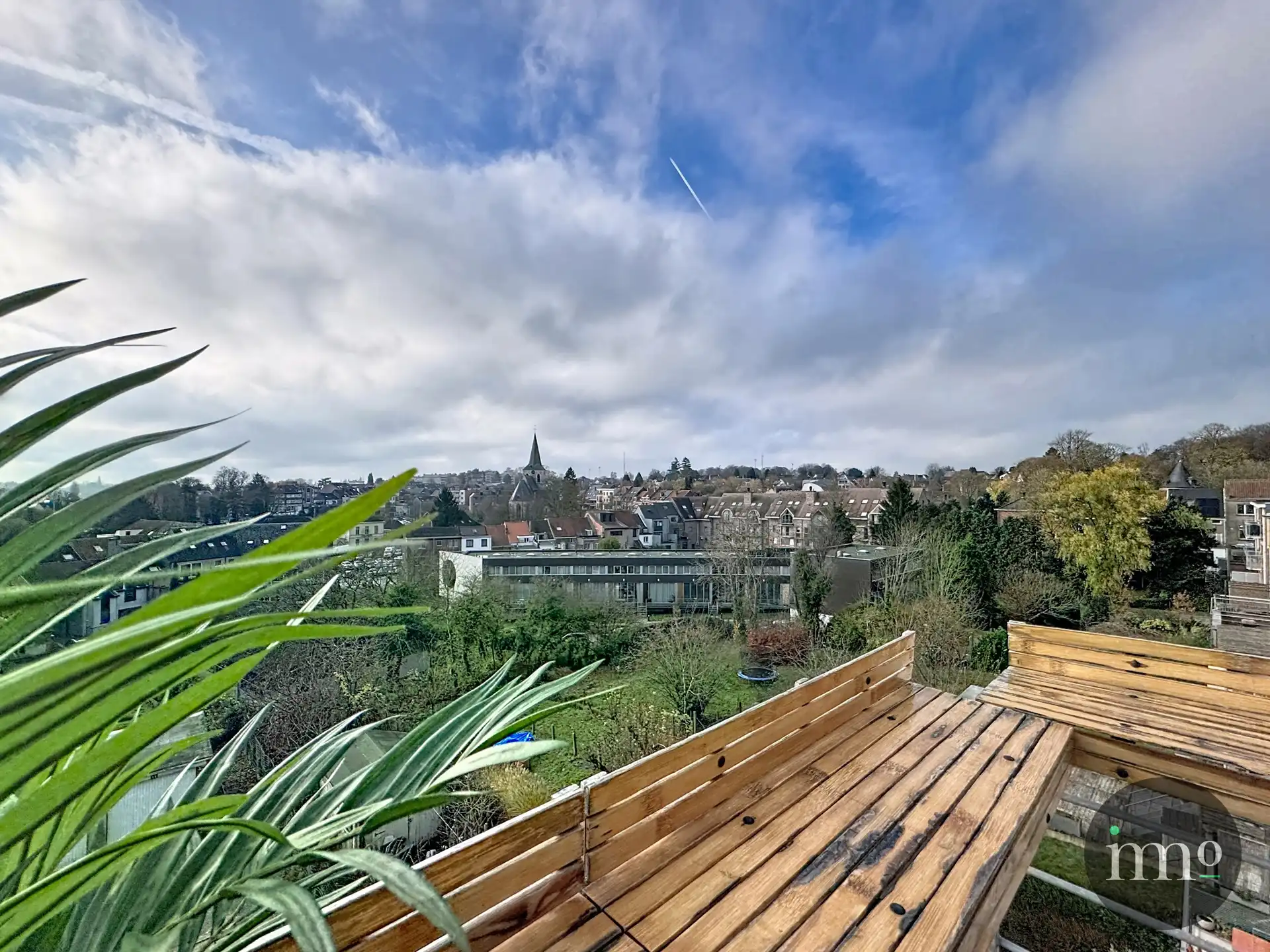 Stijlvol 2-slaapkamerappartement met terras en prachtig uitzicht – Centrum Dilbeek foto 7