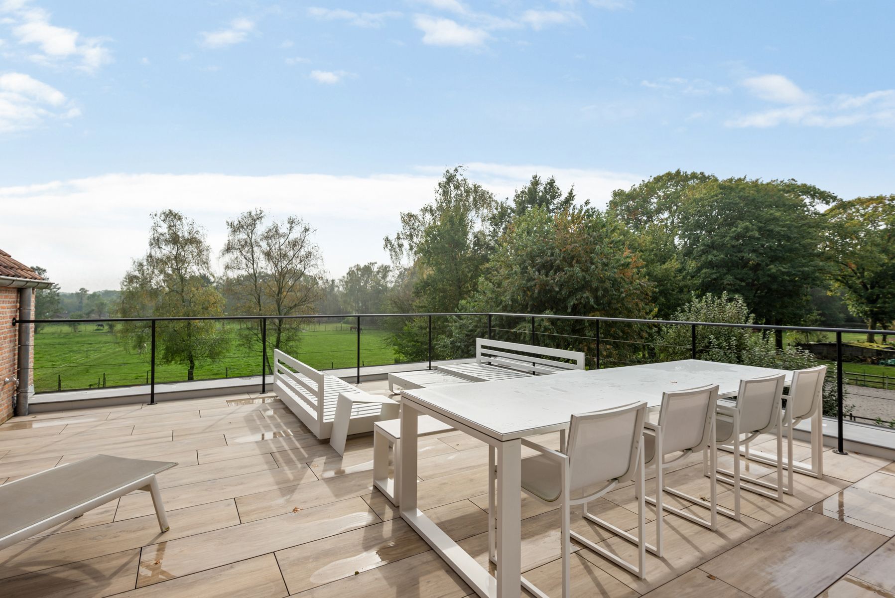 Exclusief duplex dakappartement met zicht op weiland. foto 36