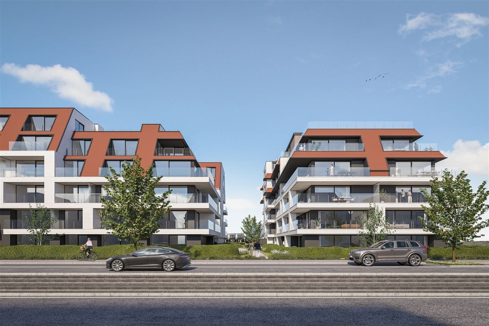 A0002 Prachtig hoekappartement 2 slpk met reuzeterras en tuin zongericht foto 3
