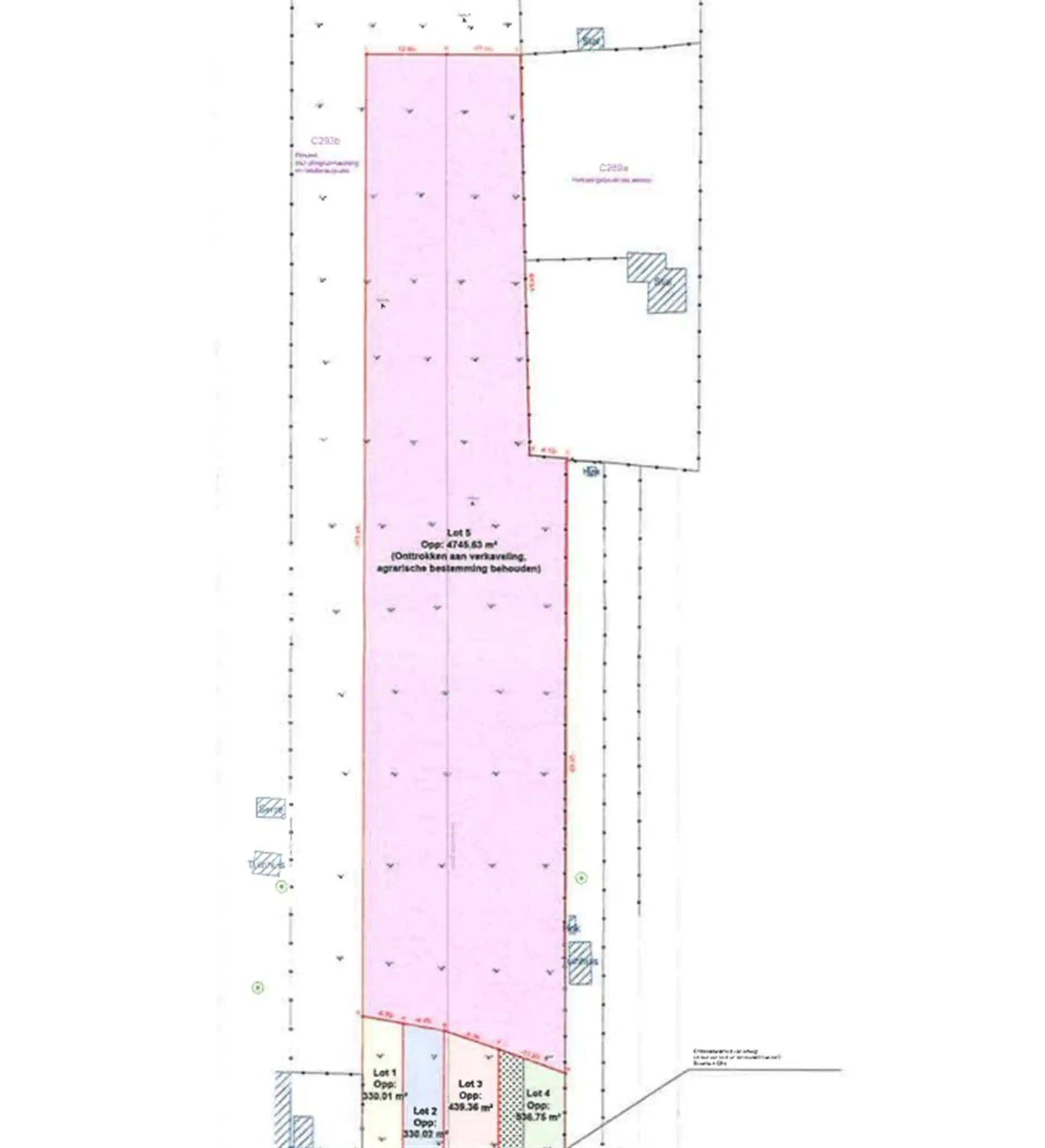 Grond met agrarische bestemming (lot 5) - 4745 m² foto 2