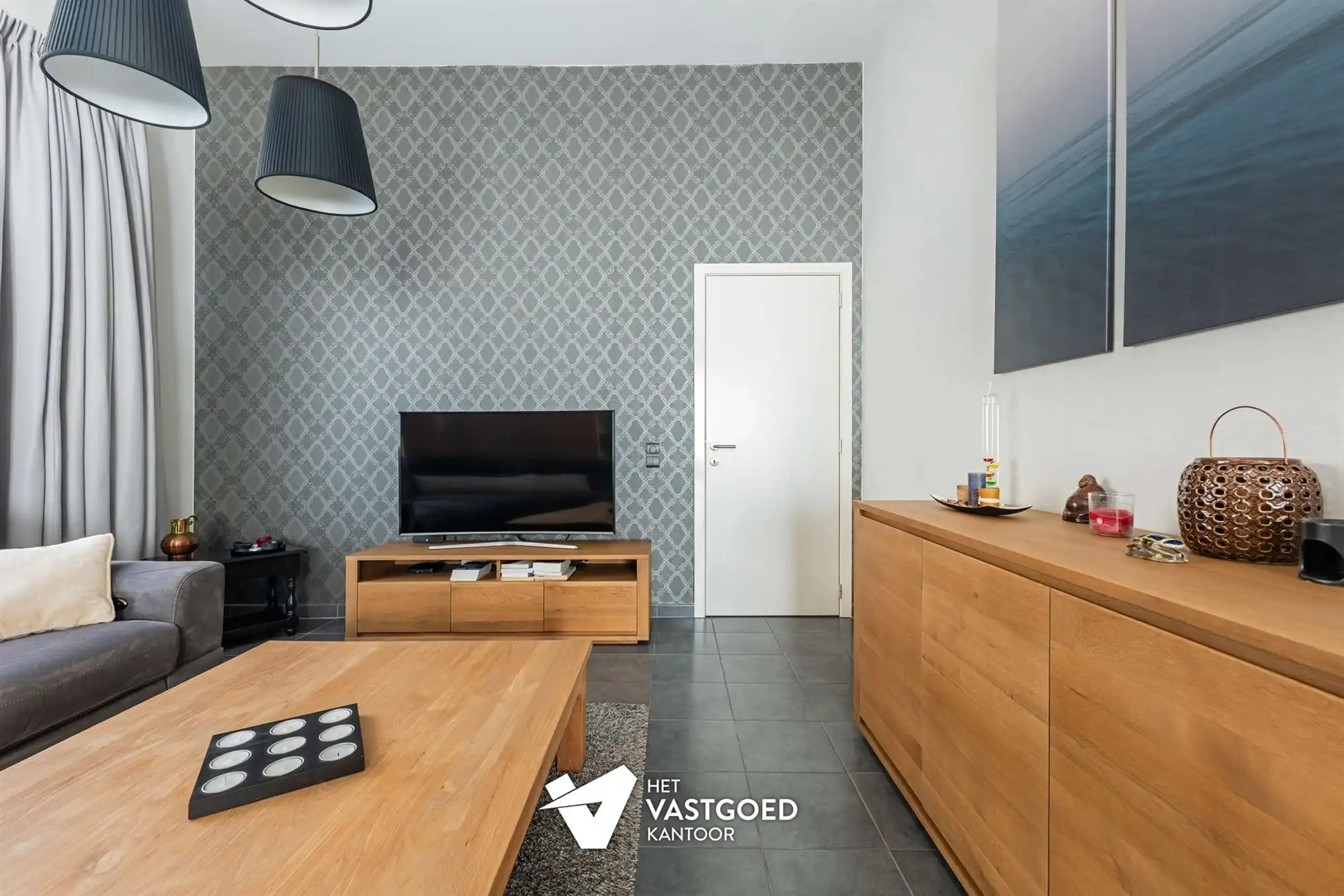 PRACHTIG GELEGEN GELIJKVLOERS APPARTEMENT MET 1 SLAAPKAMER EN ZEER RUIM TERRAS AAN DE KEMPISCHE KAAI TE HASSELT foto 5