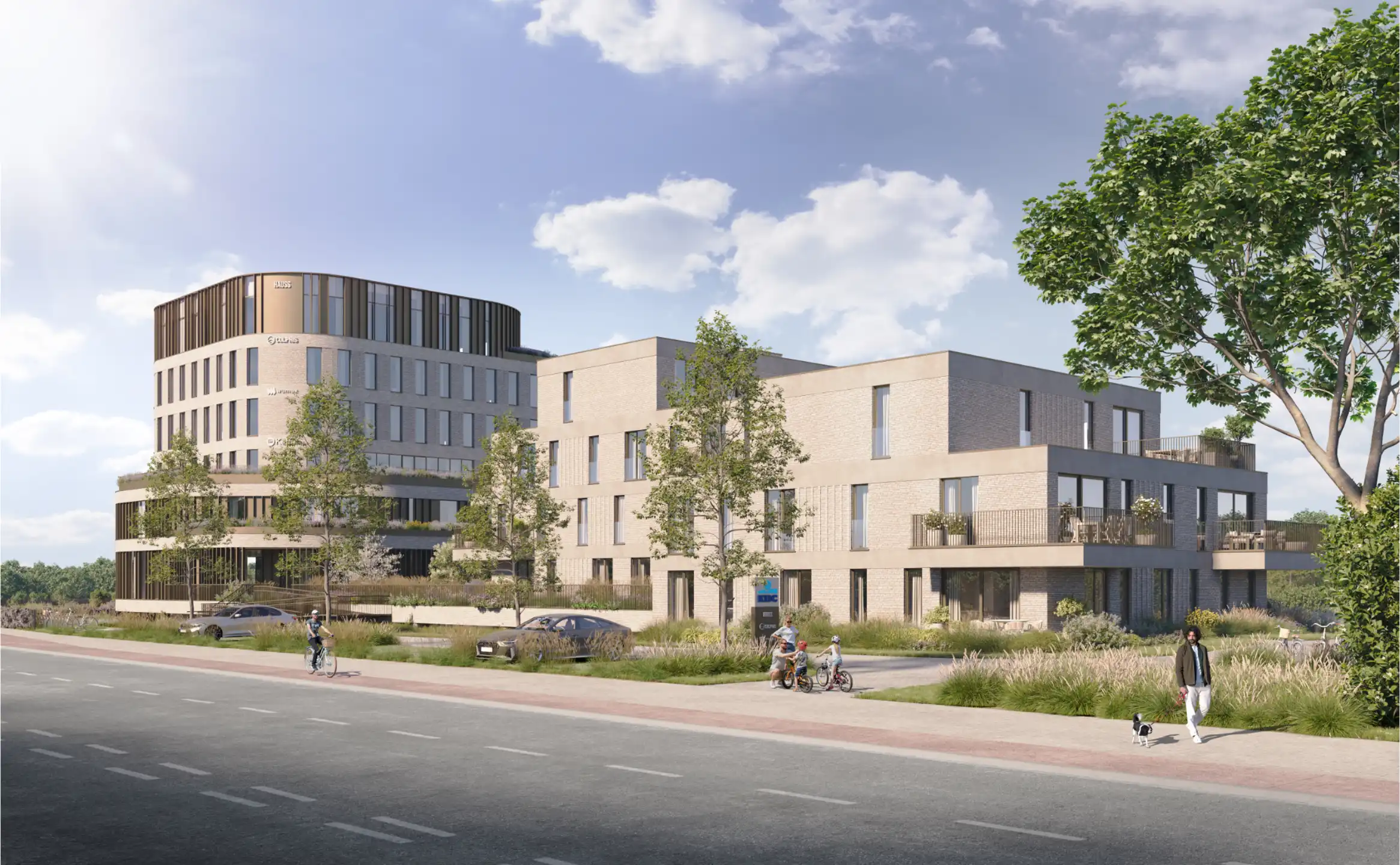 UNIEK, GROEN WOONPROJECT OP VOORMALIGE KBC SITE foto 3