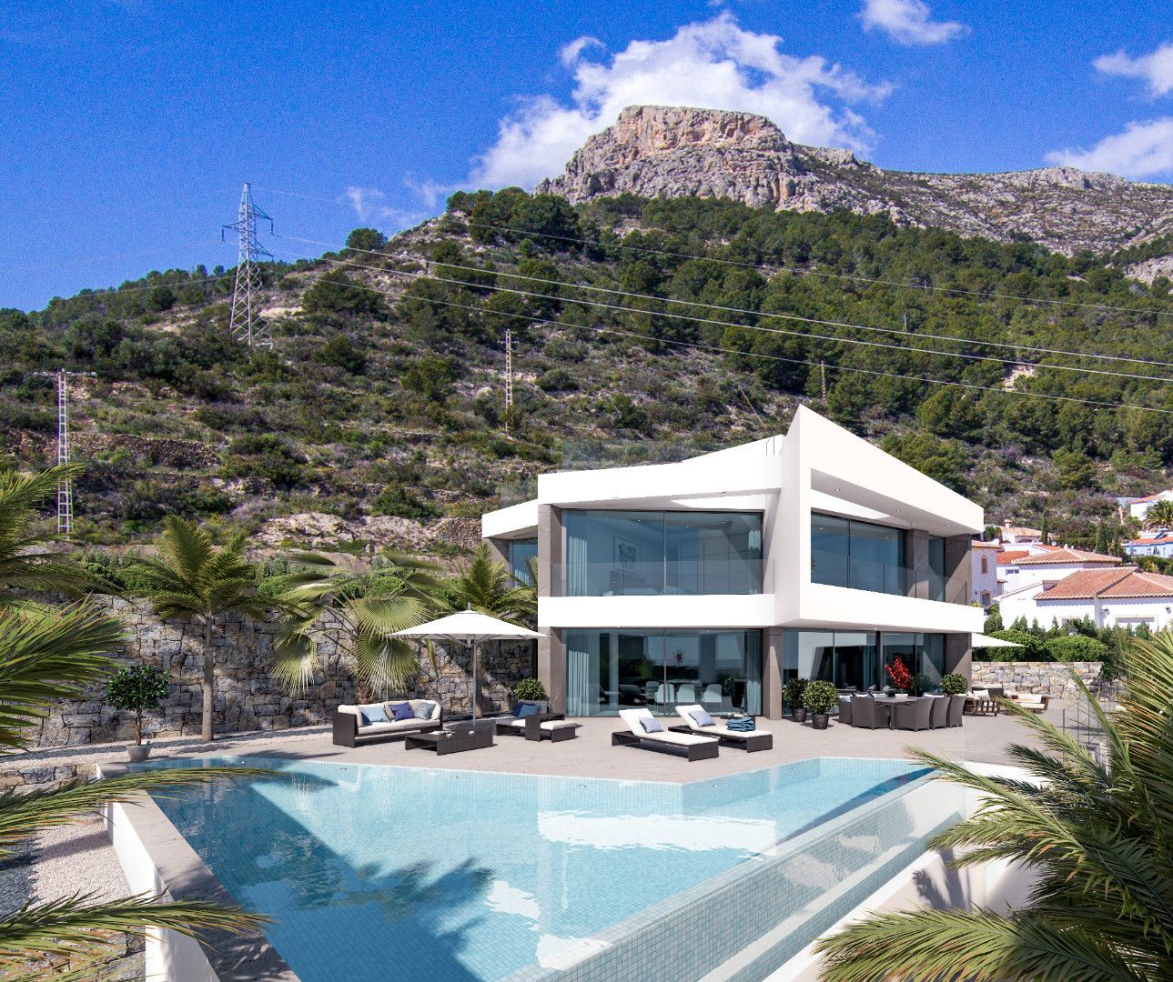 6 luxe villa's op centrale ligging in Calpe foto 6