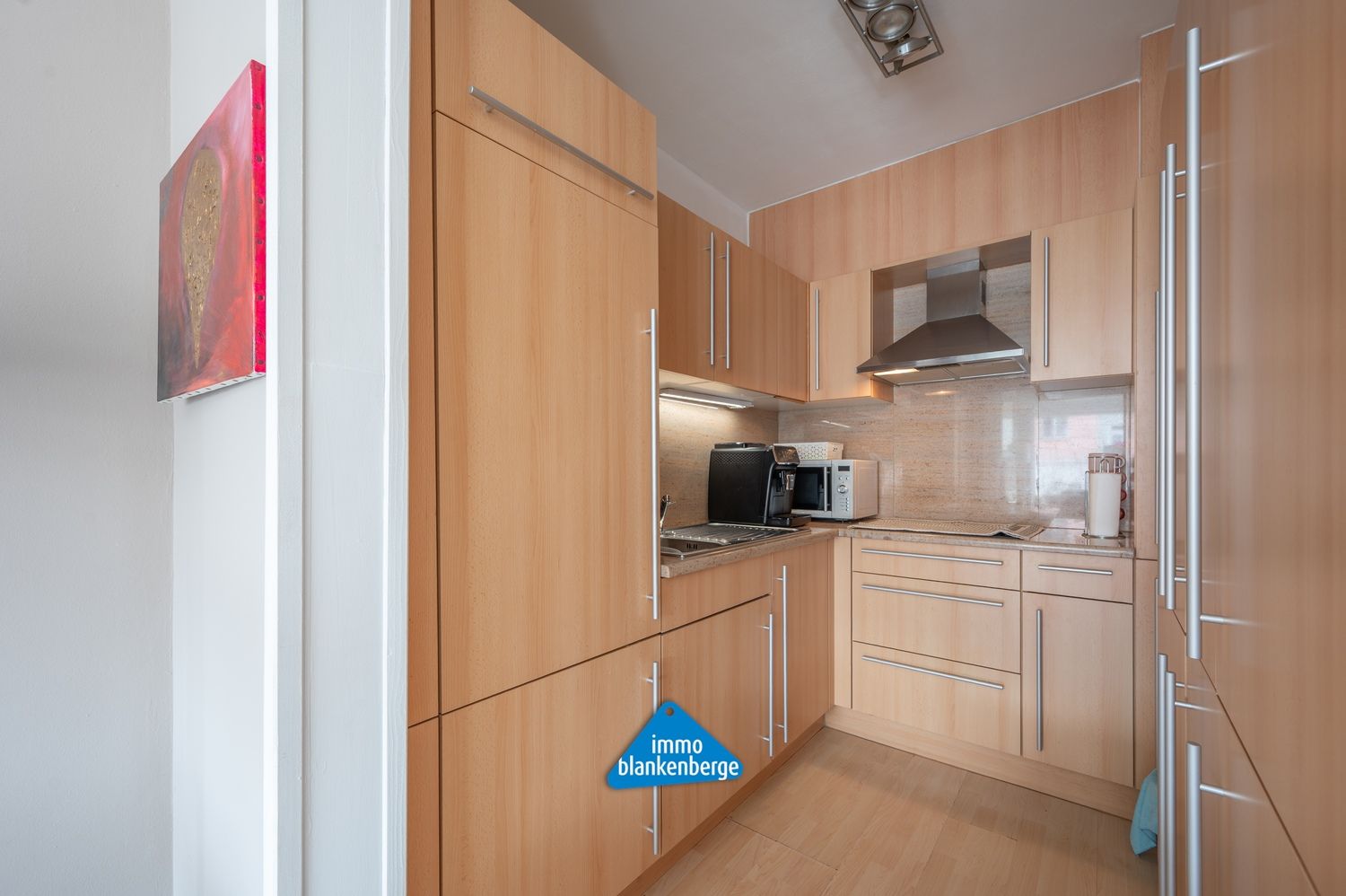 Lichtrijk en gemeubeld appartement vlakbij de zeedijk en het centrum van Blankenberge foto 5