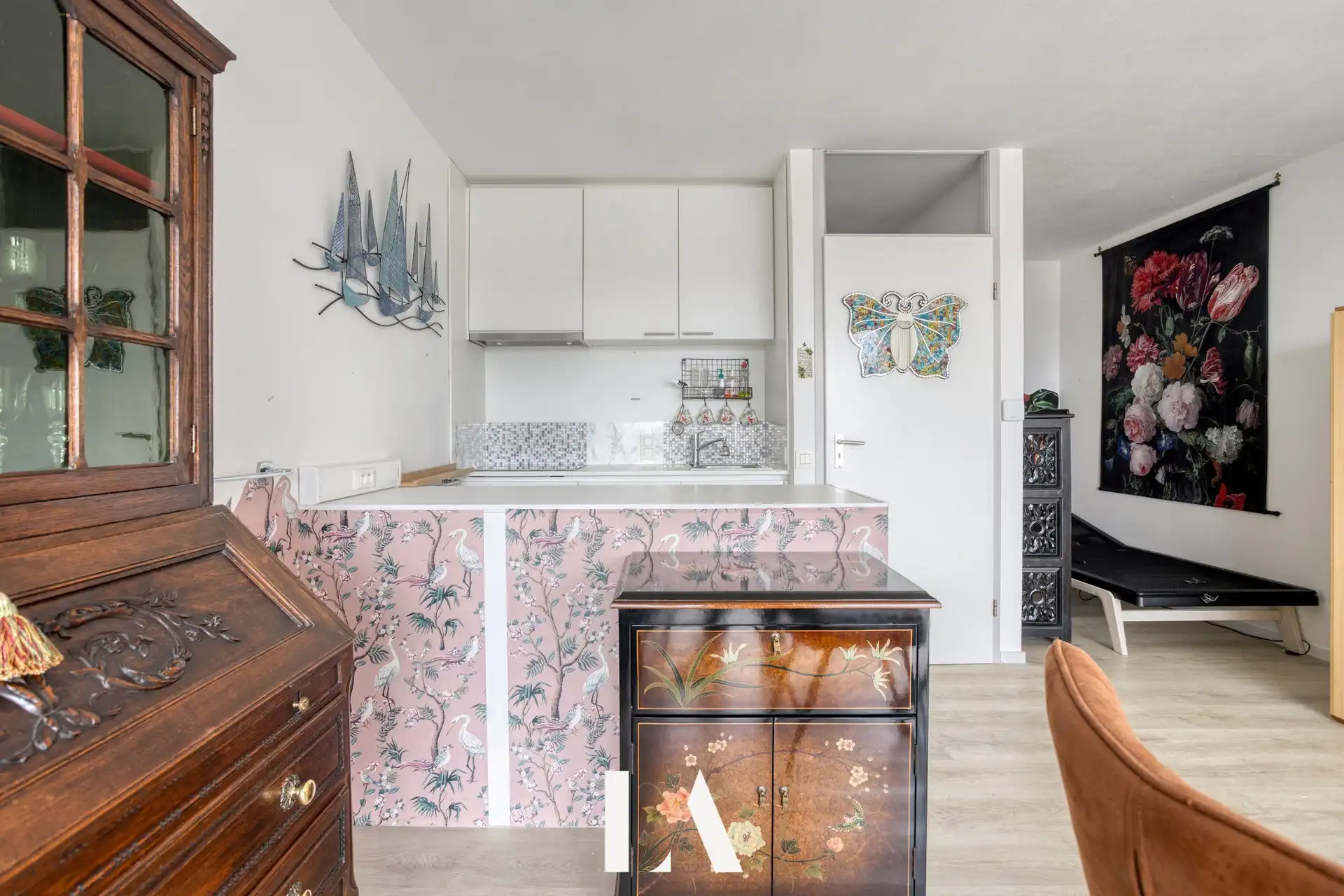 Studio met terras en parking bij de Havengeul. foto 4