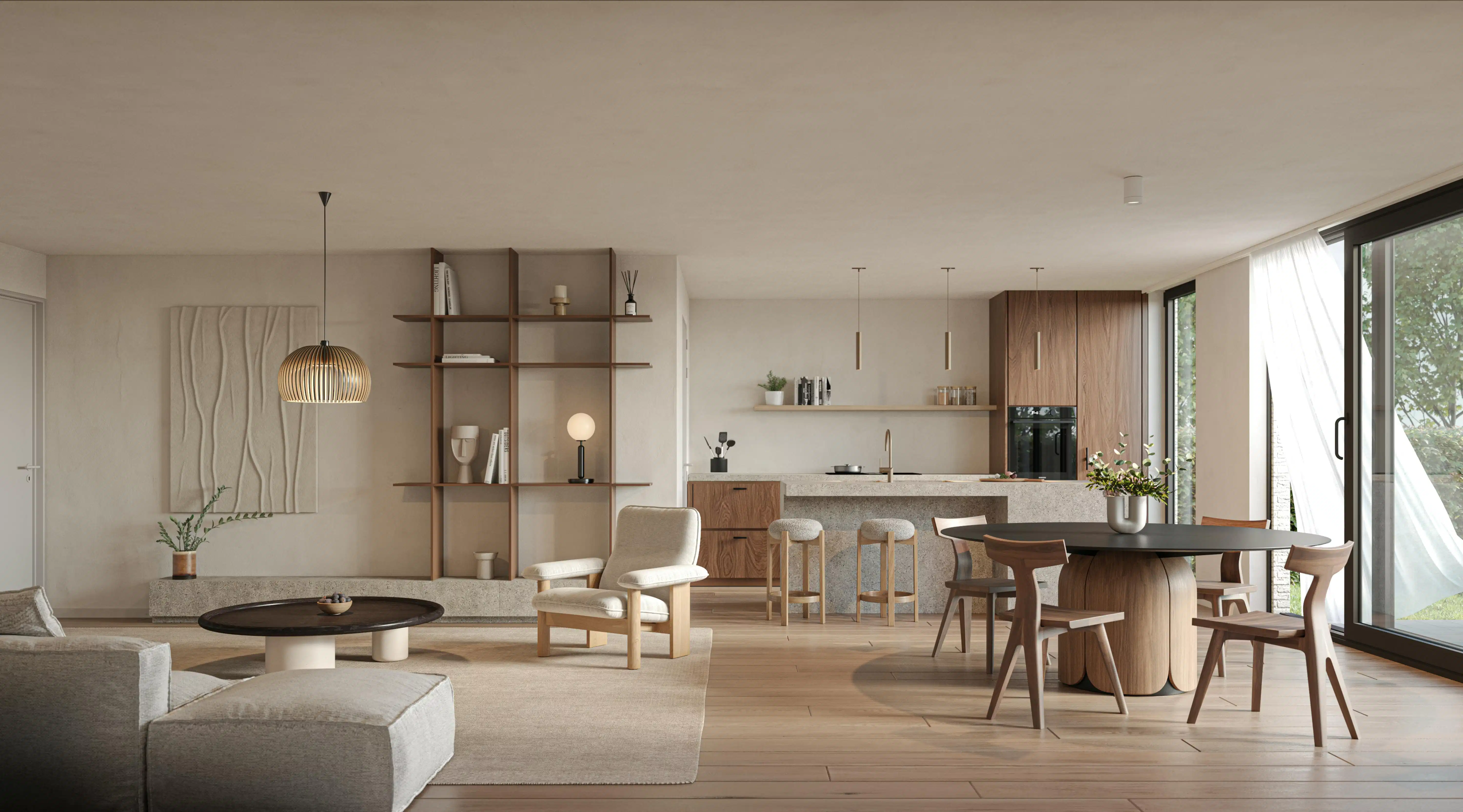 Gelijkvloers appartement in "De Roos" te Achterbroek-Kalmthout foto 8