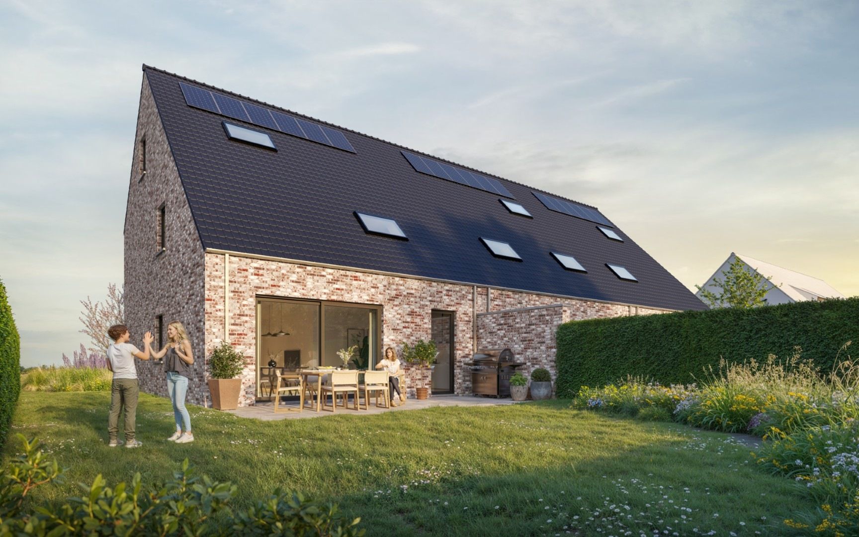 Ruime energiezuinige woning in groene omgeving foto 4