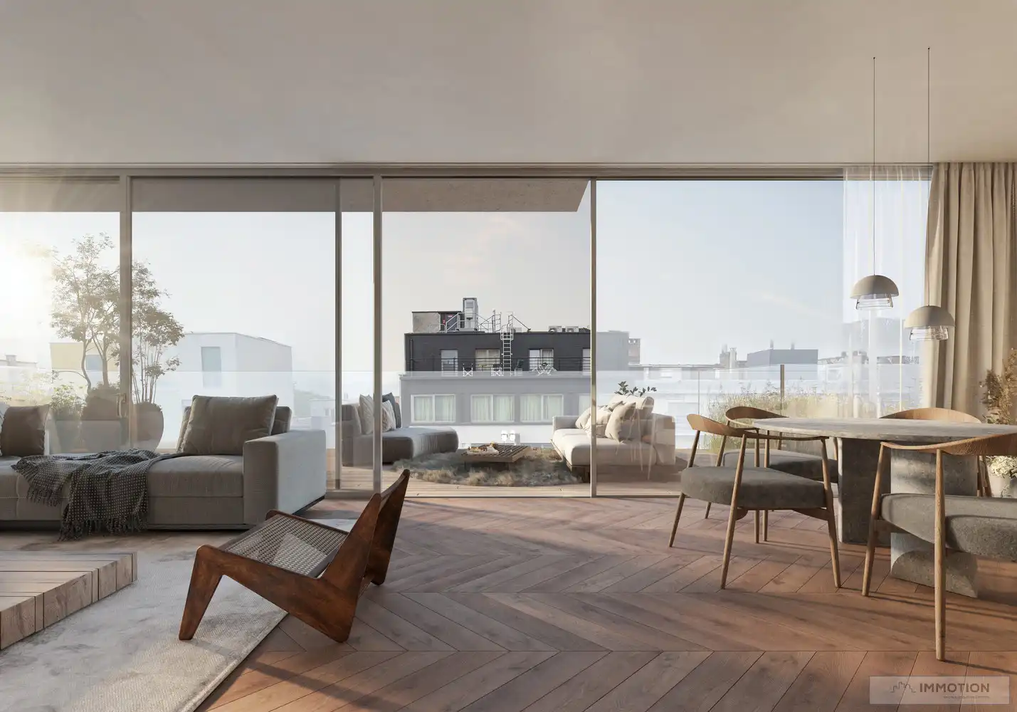 Quare One : parel in het centrum van Kortrijk - Full floor appartement op de tweede verdieping foto 4