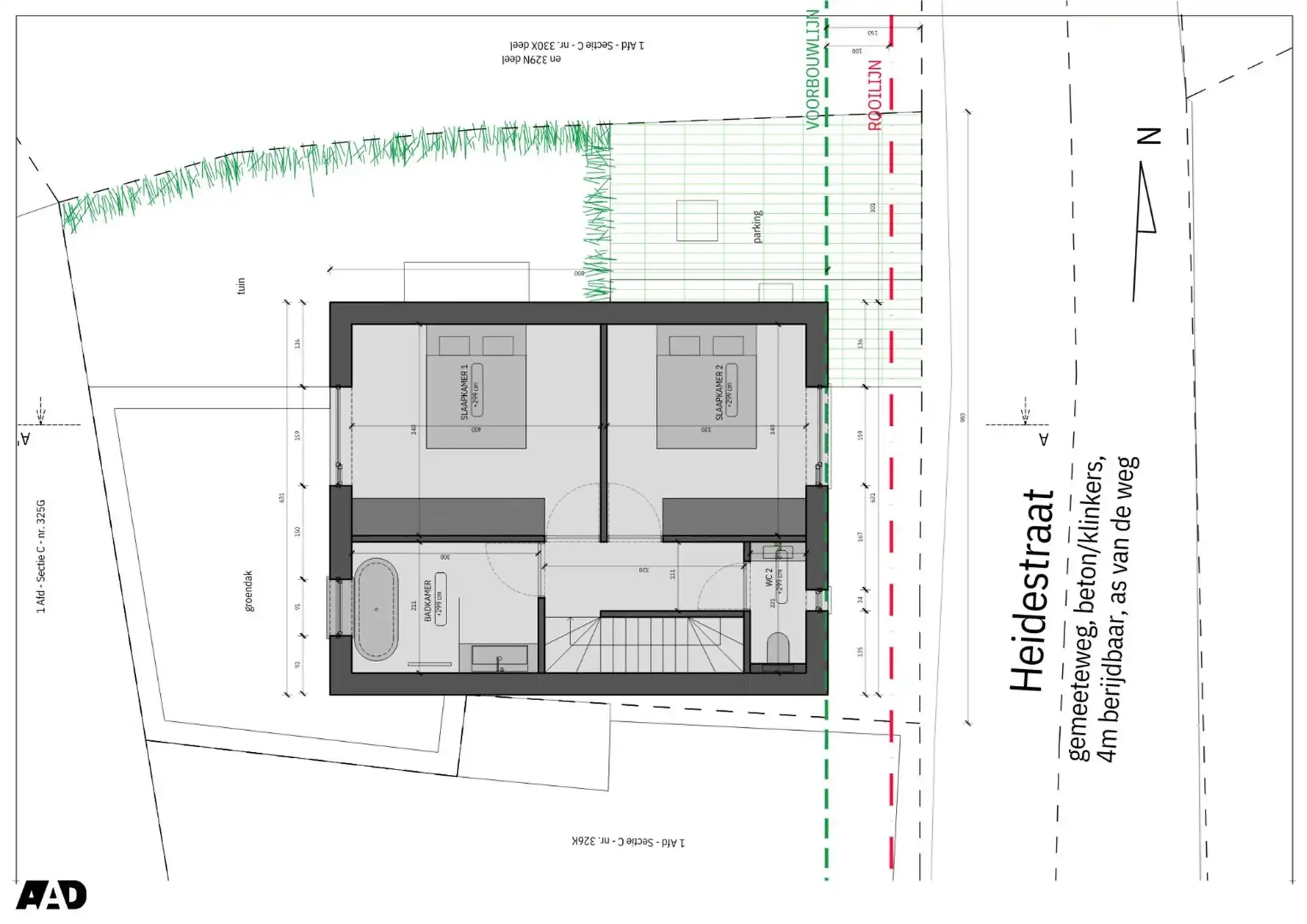 Bouwgrond voor HOB in residentiële woonwijk foto 4