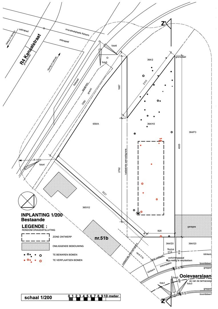 Grond van 970 m² voor open bebouwing in Zelzate foto 8