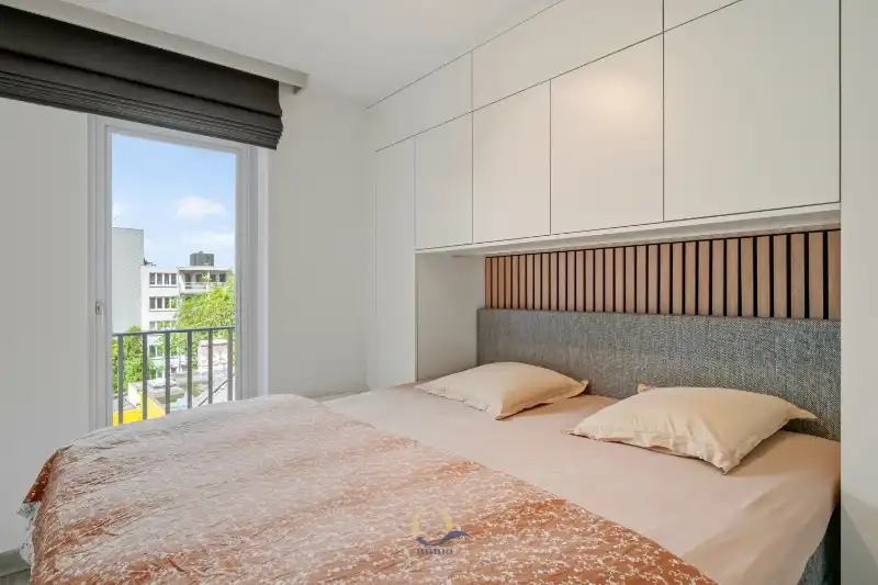 Res. Chateau Beaufort - Instapklaar 1-slaapkamerappartement + slaaphoek met panoramisch zicht op de jachthaven ! foto 7