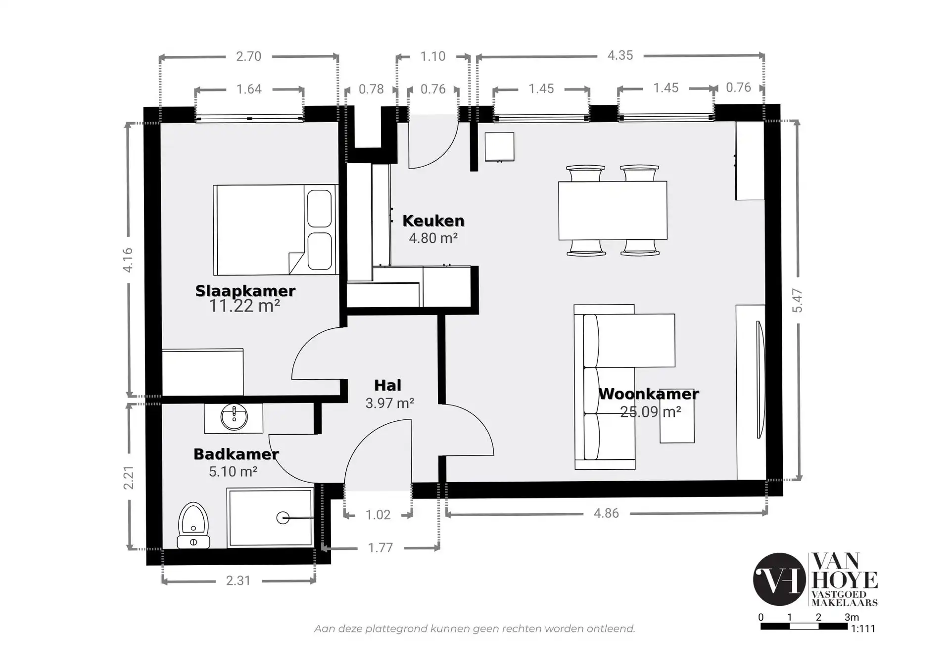 Volledig vernieuwd appartement met lichtrijke leefruimte en rustig terras foto 16