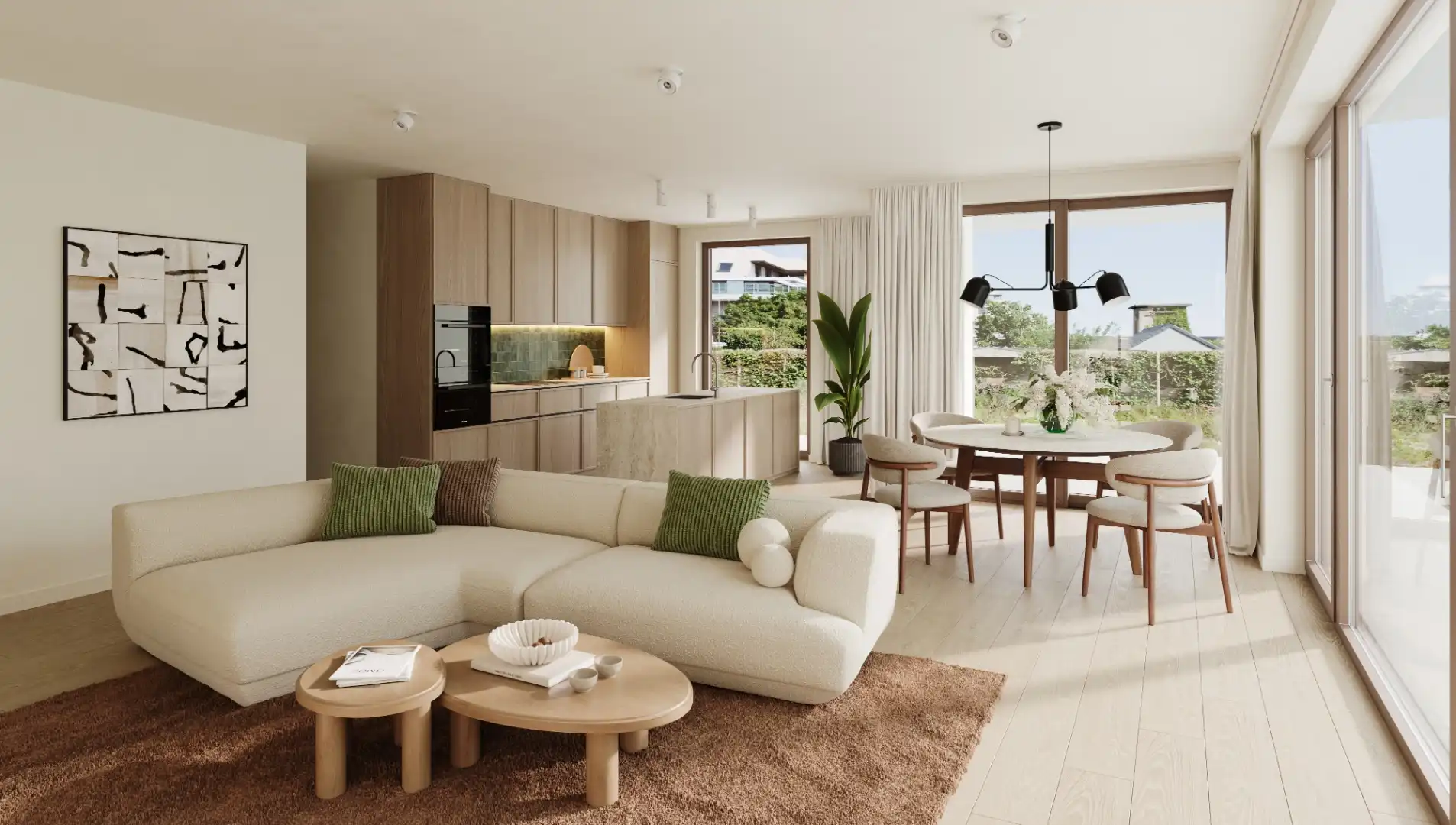 Nieuwbouwappartement met 2 slaapkamers tussen jachthaven, stad en de zee te Nieuwpoort foto 8