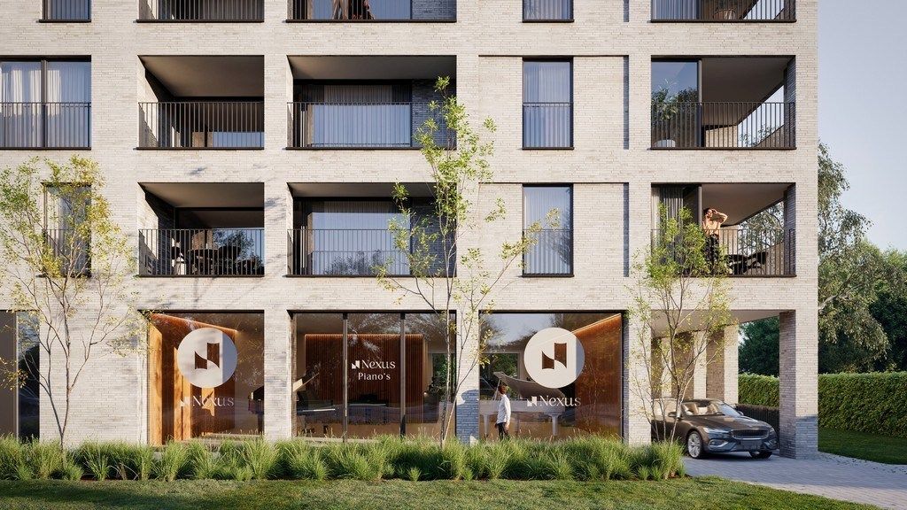 Nieuwbouw handelsruimte te koop op toplocatie in Oostakker foto 2