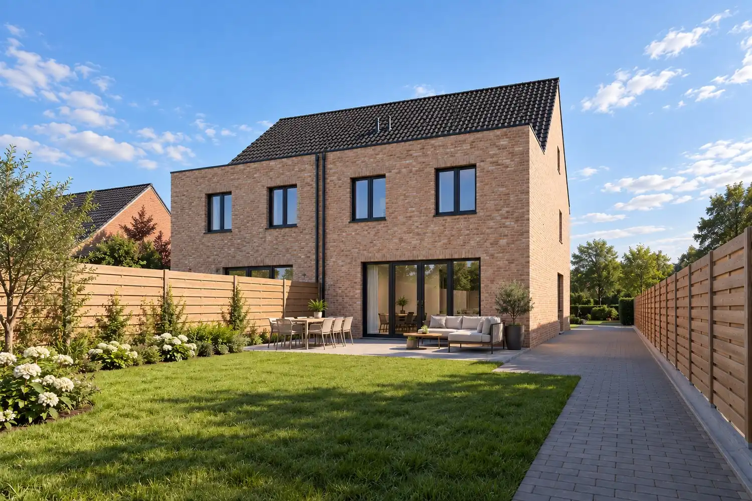 BEN-nieuwbouwwoning met 3 slaapkamers en tuin in Ranst foto 2