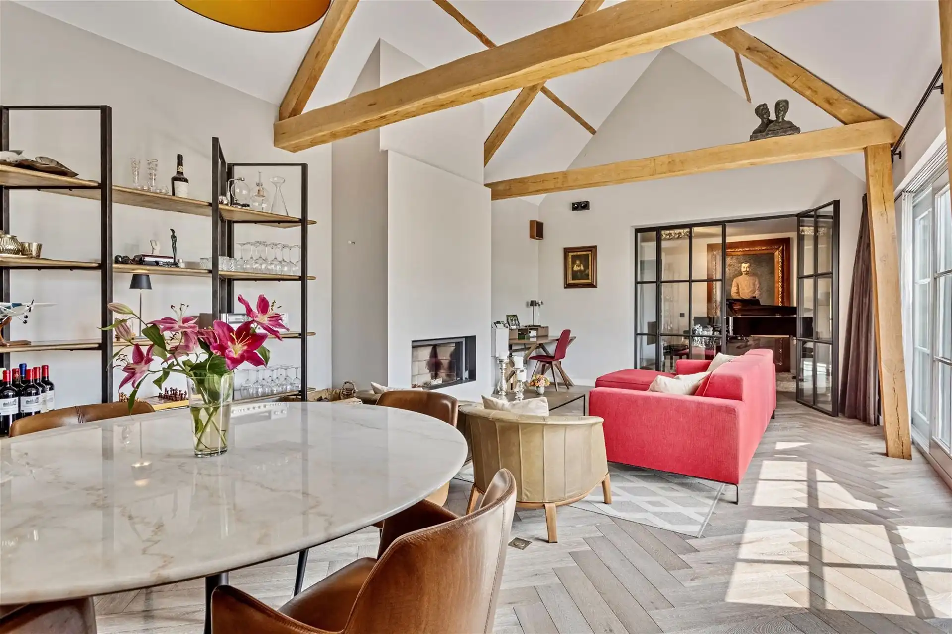UNIEK gelegen prachtig energiezuinig LANDHUIS (ideale B&B). foto 14