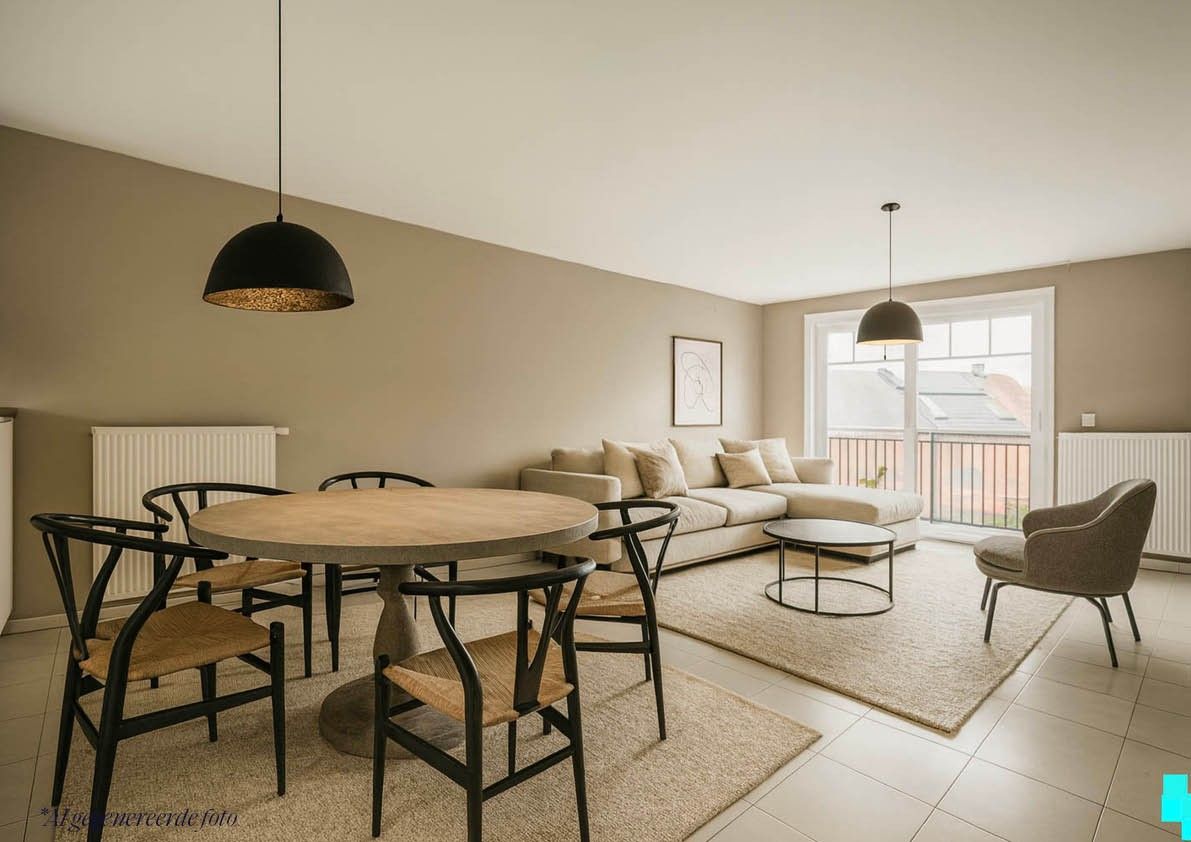 Instapklaar appartement met twee terrassen in Oostrozebeke foto {{pictureIndex}}