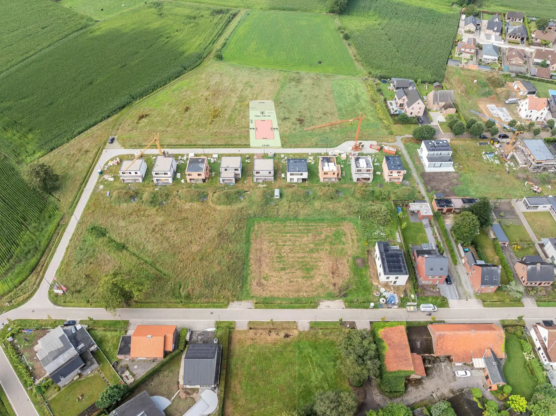 Bouwgrond voor open bebouwing op 645m² foto 5