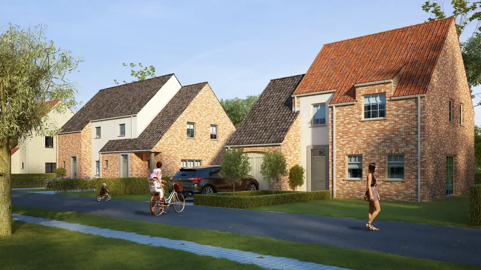 Mooi gelegen stuk bouwgrond voor open bebouwing zonder bouwverplichting.  foto 3