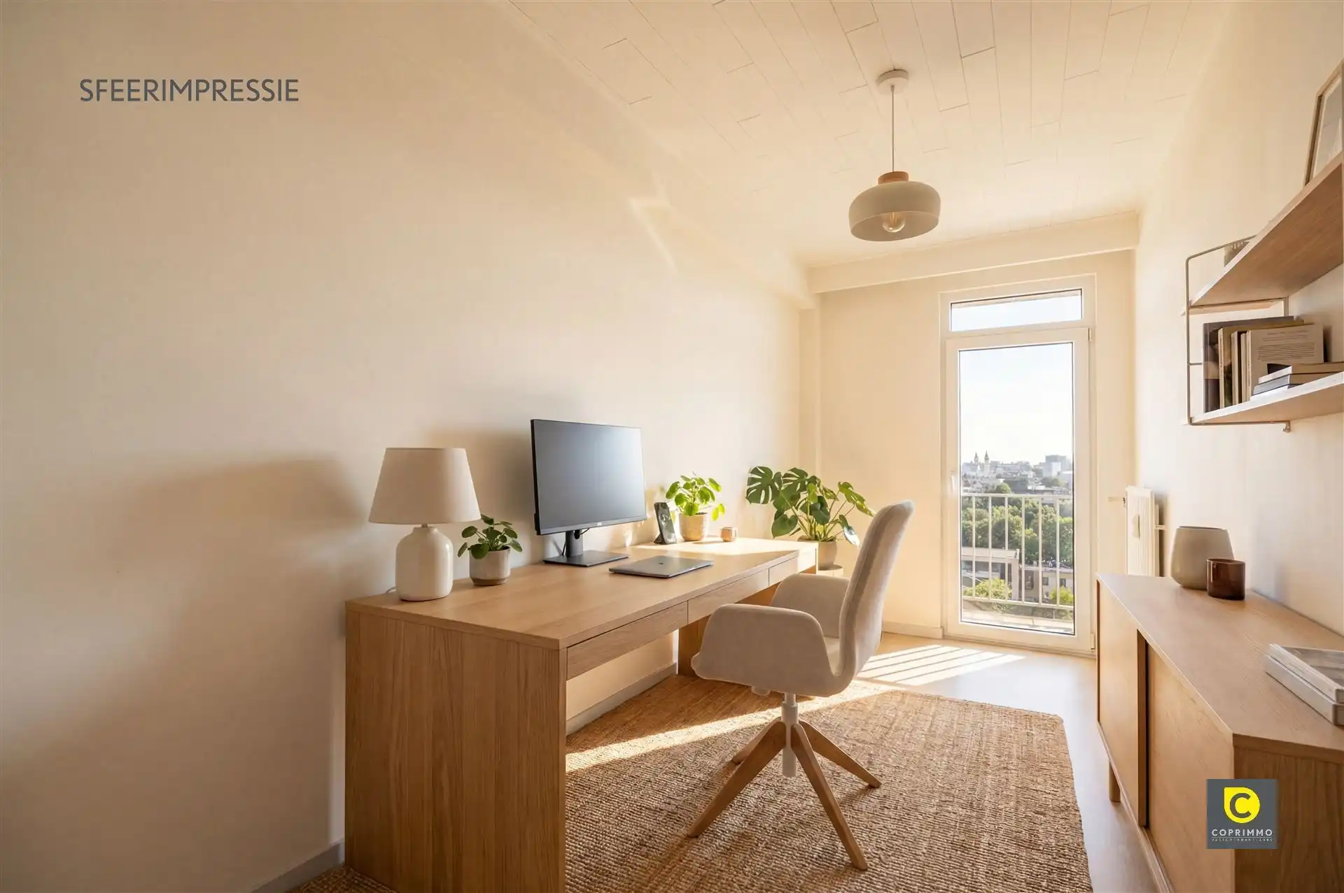 Lichtrijk 2 slaapkamer app + P foto 9