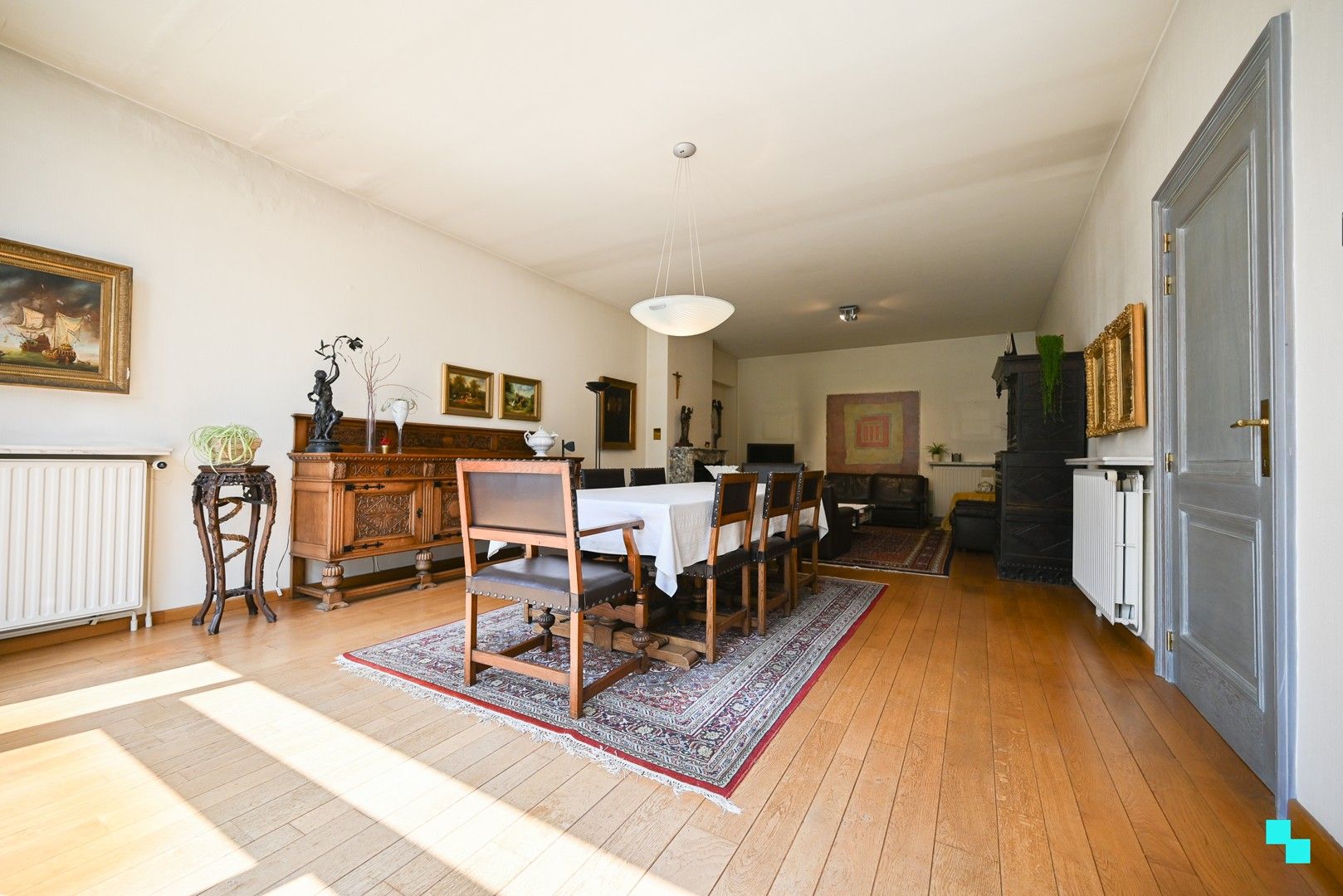 Wonen in erfgoed, zicht op het groen, midden in de stad Izegem. foto 5