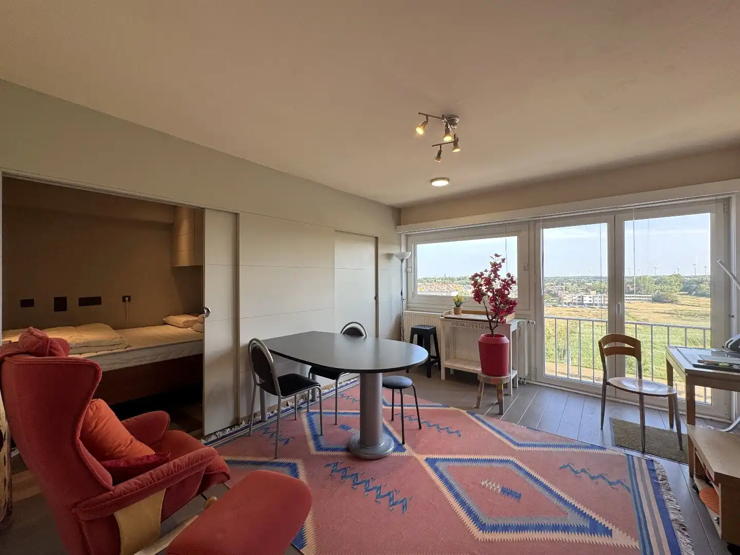 Magnifiek gelegen éénslaapkamerappartement aan de achterzijde van de Zeedijk te Heist foto 6