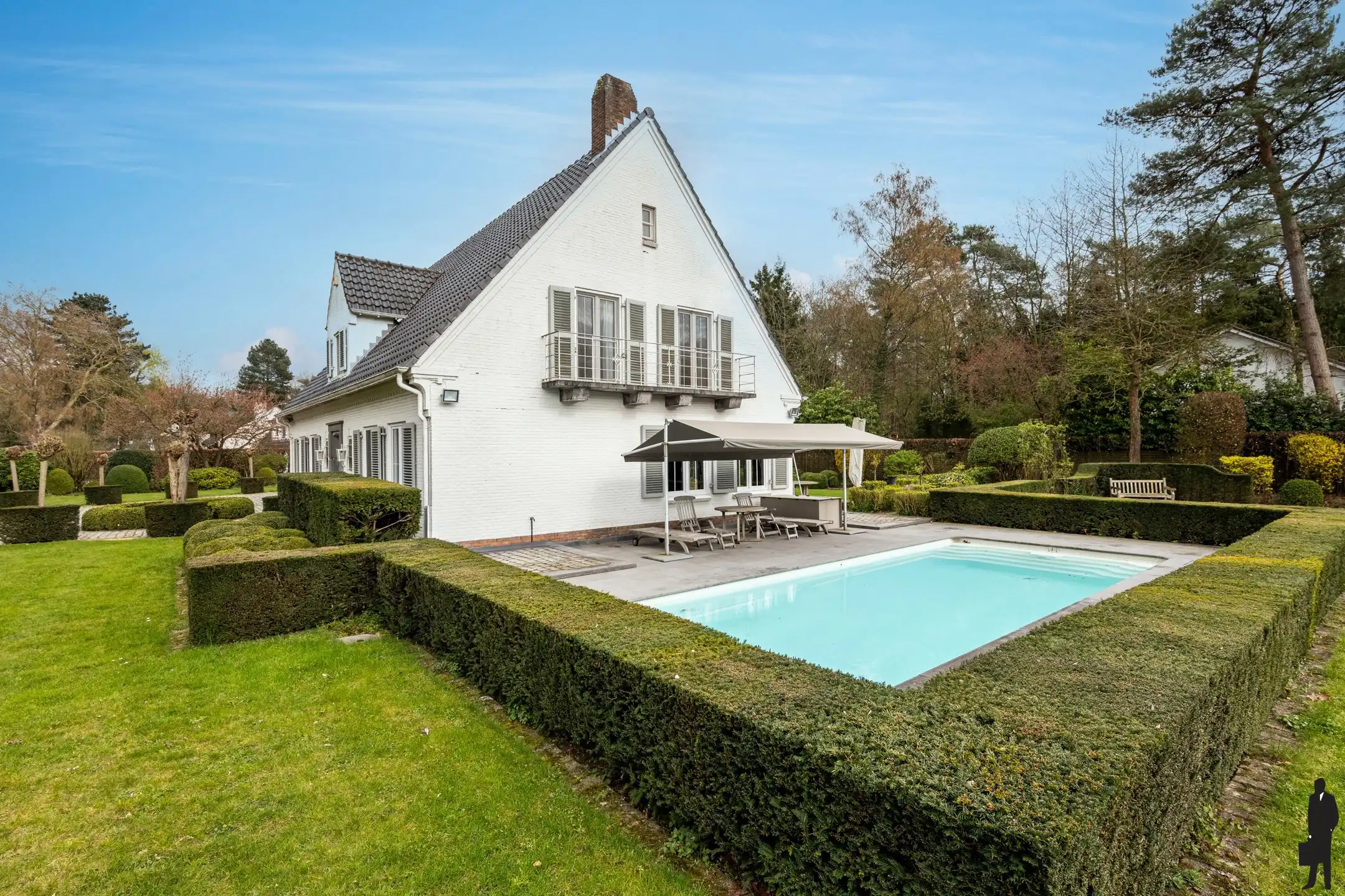 Klassieke villa met zwembad op ca. 3.150 m² in Schilde foto 28