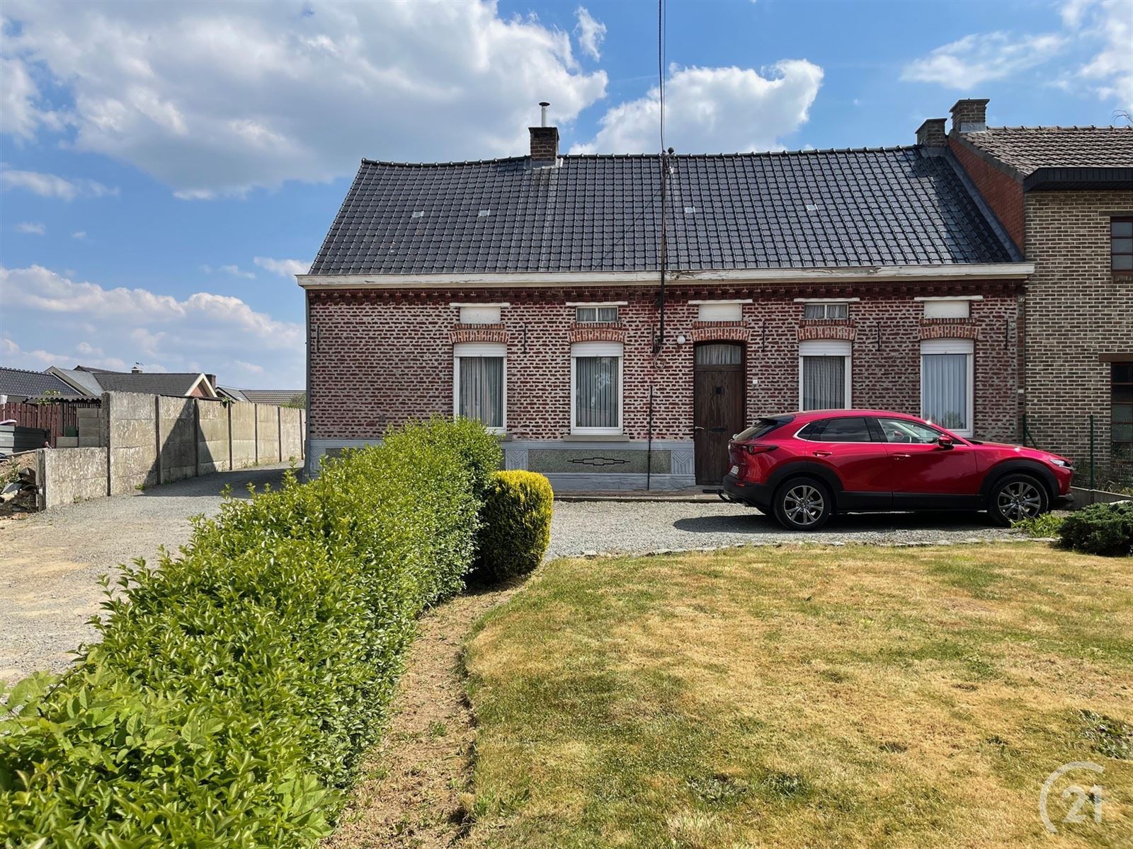 Te renoveren 3 gevelwoning met stallen en tuin op 17are22 foto 22