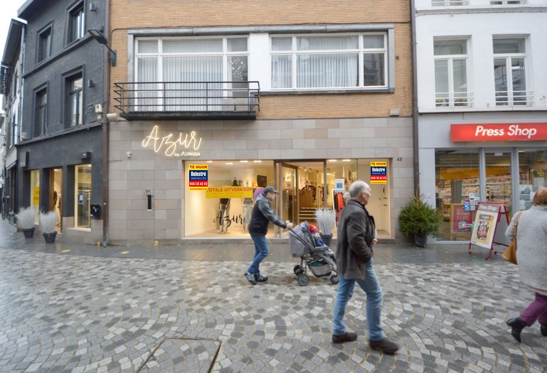 Commerciële ruimte te huur Basiliekstraat 43 - 1500 Halle