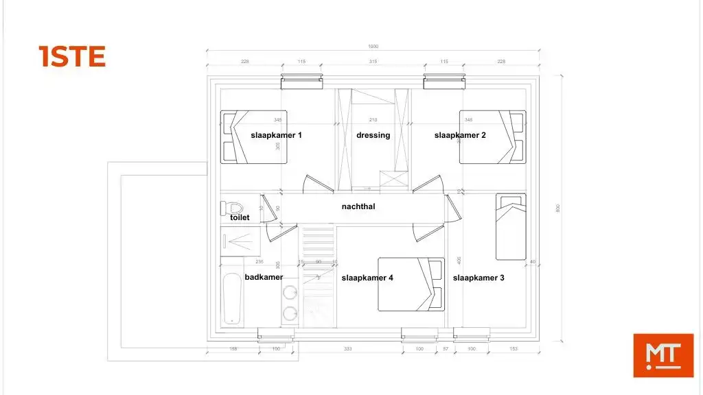Alleenstaande nieuwbouwwoning met 4 slaapkamers, tuin en carport in de dorpskern van Passendale foto 5