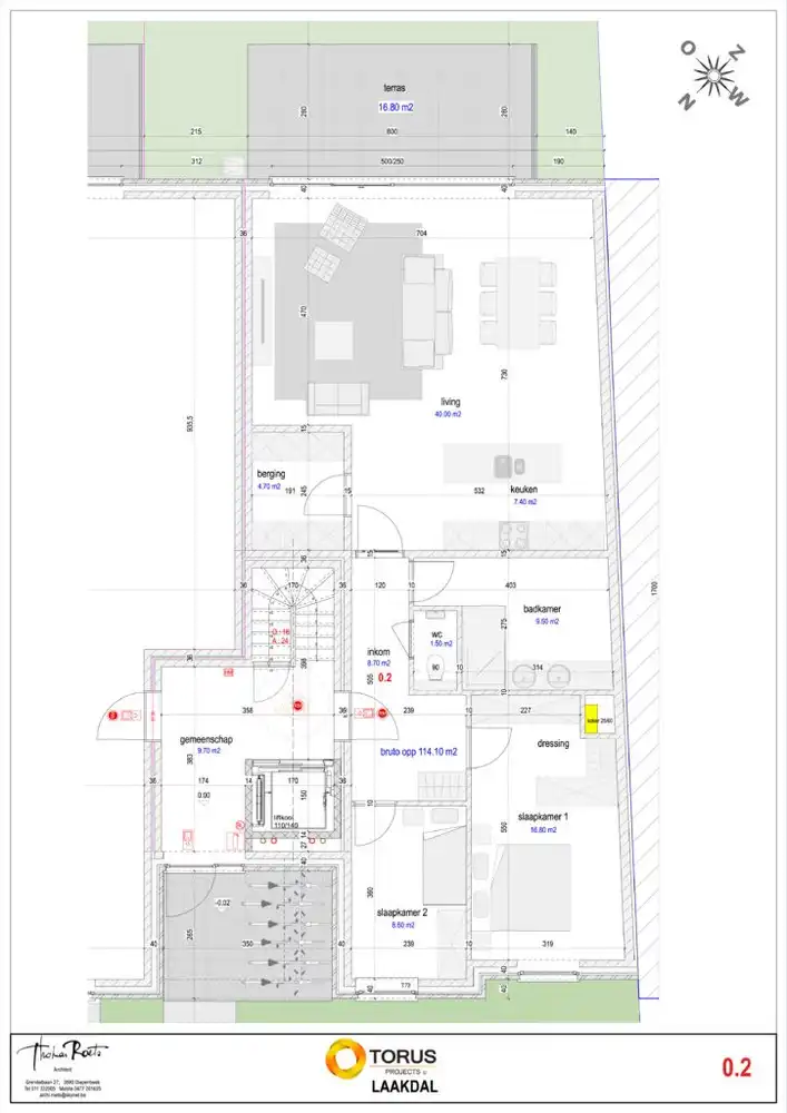 Ruim gelijkvloers appartement met 2 slpks en tuin foto 3
