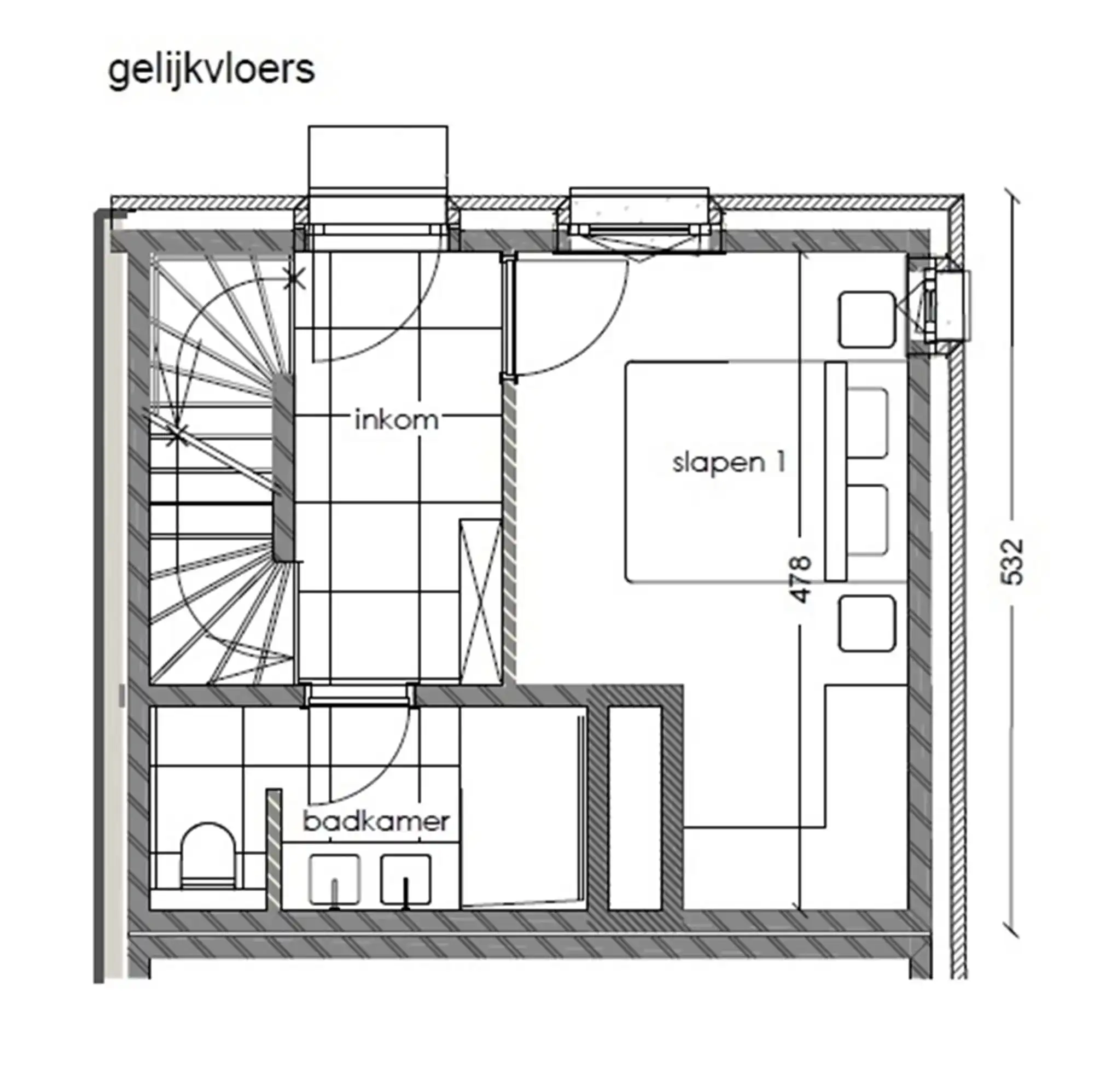 Nieuwbouw triplexwoning met 2 slpks te Duffel foto 10