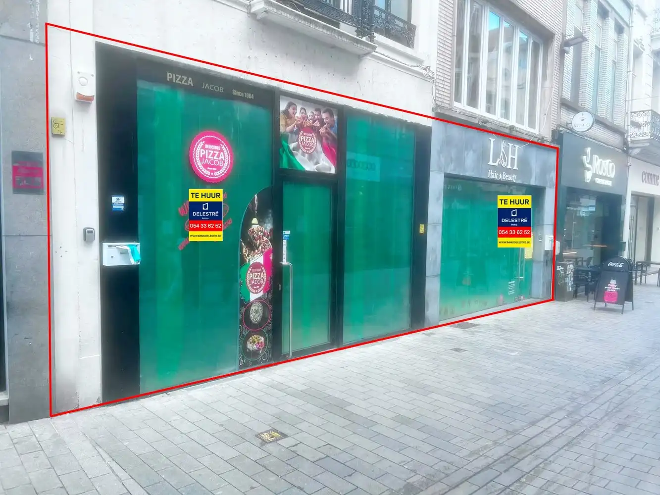 HANDELSPAND TE HUUR – TOPLOCATIE OP DE BRUUL IN MECHELEN foto {{pictureIndex}}