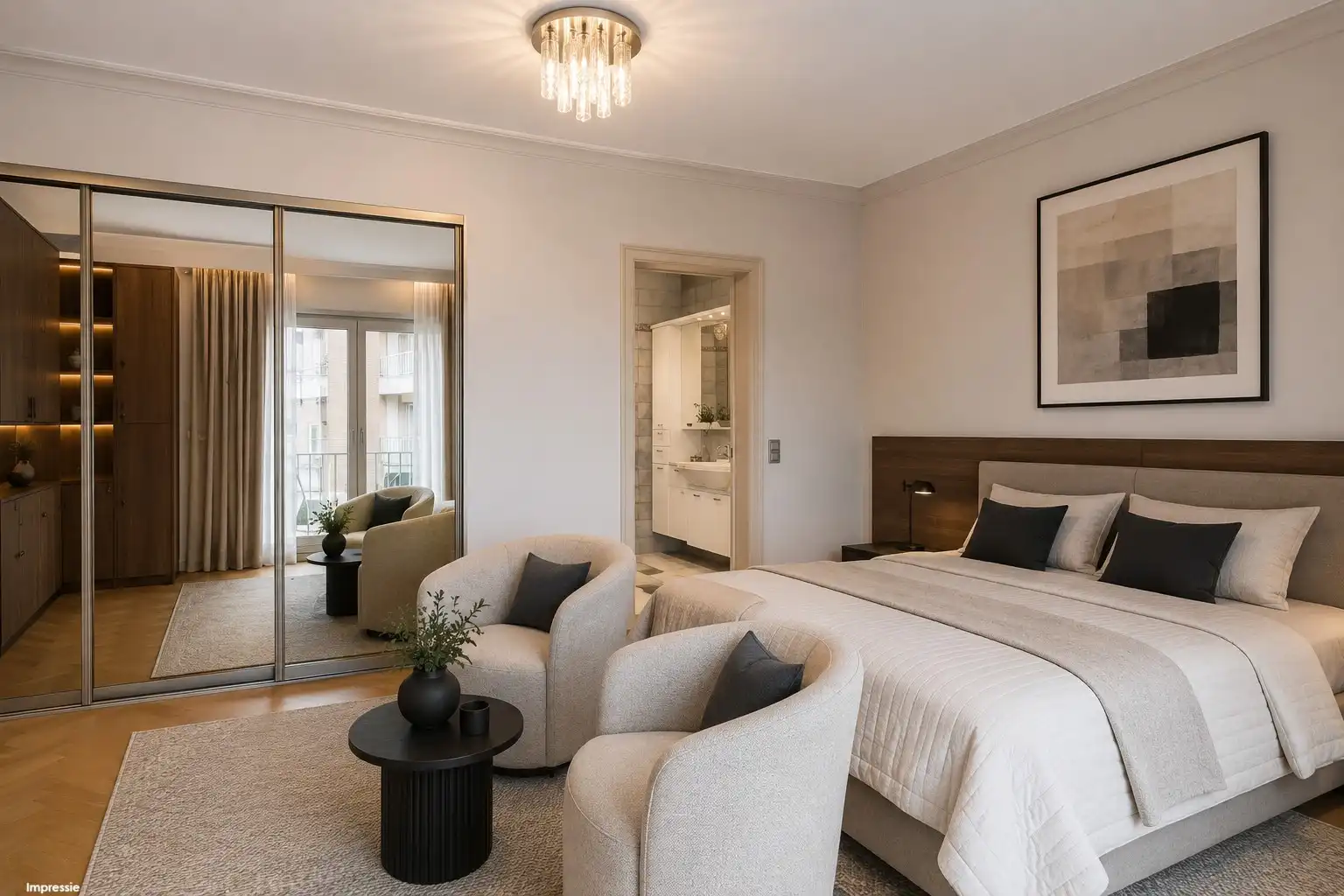 Topgelegen 3 slpk appartement met twee terrassen en zicht op de Grote Markt foto 15