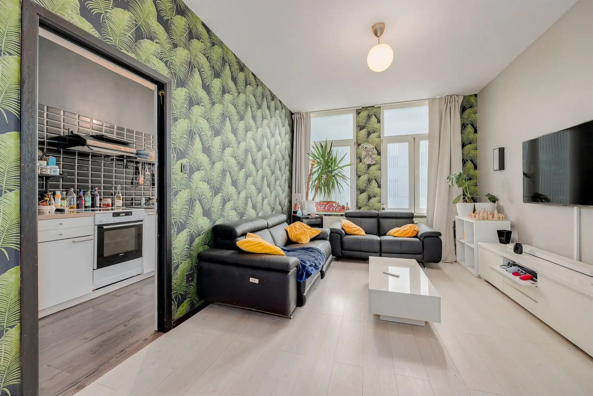 Lichtrijk appartement met 2 slaapkamers foto 2