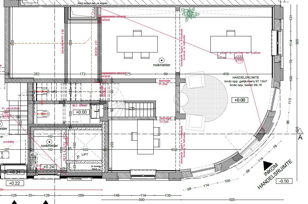 Karaktervolle handelsruimte met 184 m² oppervlakte in de Kortrijksesteenweg. foto 16