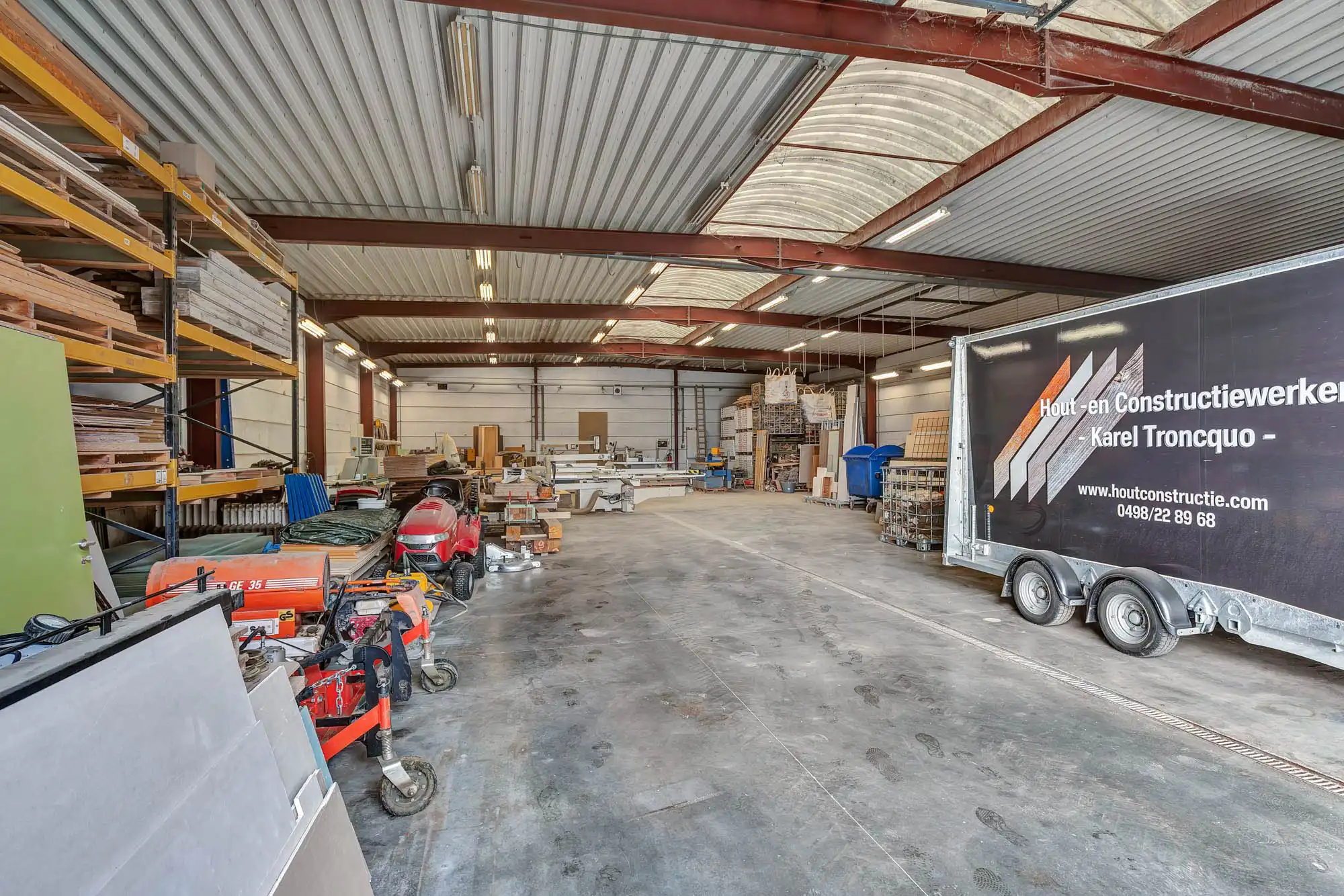 Loods (600m²)  met woonmogelijkheid op rustige locatie foto 4