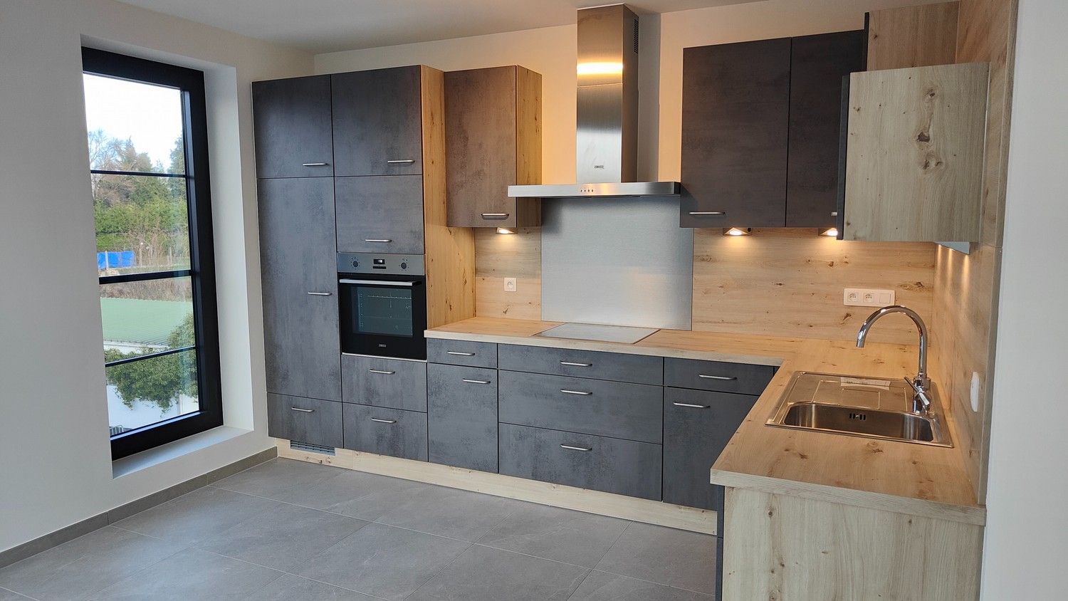Recent appartement met 2 slpks en terras + garage foto 12