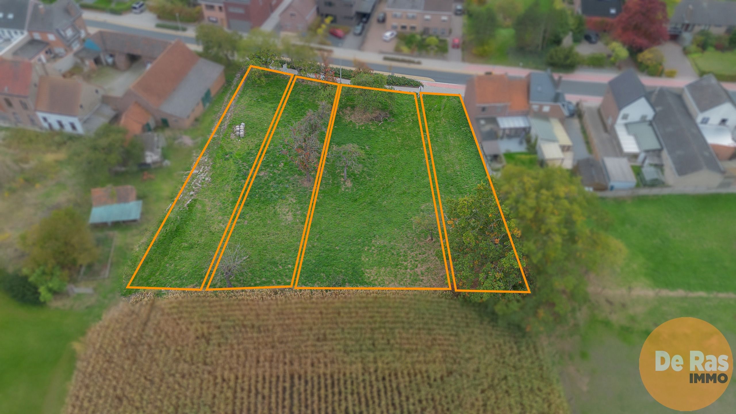 LOT 1 - Bouwgrond voor halfopen bebouwing te Lede foto 2
