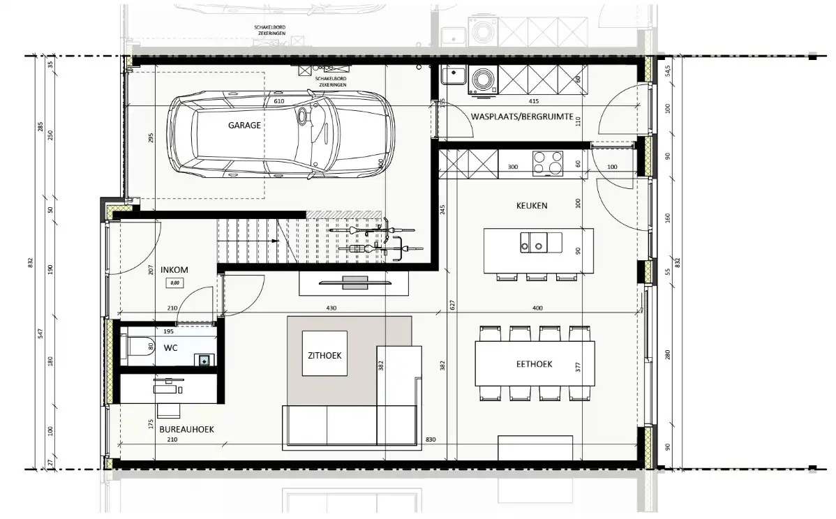 Moderne en energiezuinig nieuwbouw met 4 slaapkamers, tuin en garage foto 22