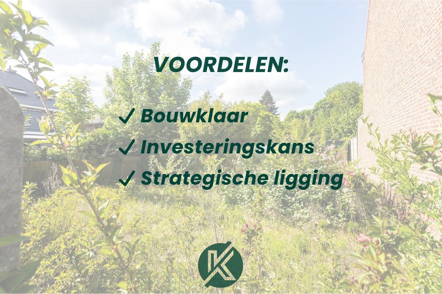 Strategisch gelegen bouwgrond in Aalst foto 2