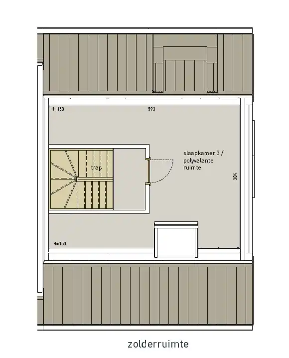 Afgewerkte halfopen bebouwing met 3 slaapkamers, tuin, terras en garage in Kerkom! - EPB A kWh/m² - bewoonbare opp. 147 m² - 6% BTW Mogelijk foto 32