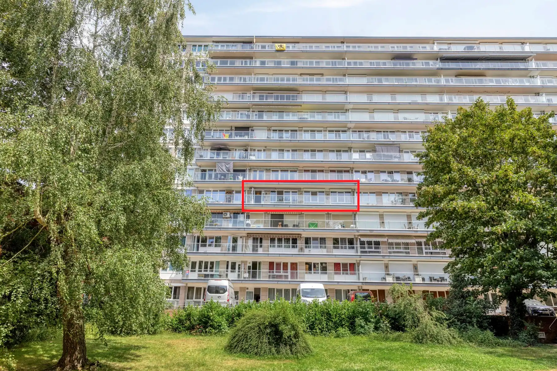 Zeer lichtrijk 2-slaapkamerappartement foto 14